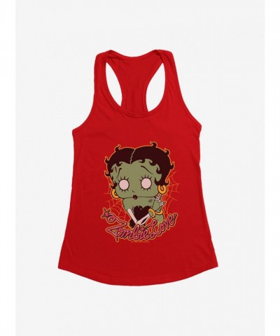 Betty Boop Zombie Inspired Girls Tank Top