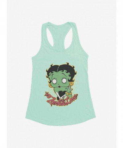Betty Boop Zombie Inspired Girls Tank Top