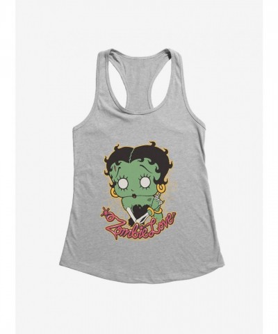Betty Boop Zombie Inspired Girls Tank Top