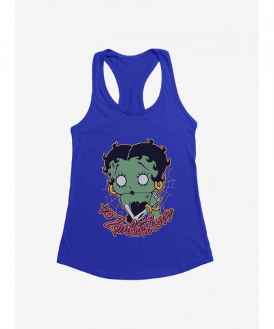 Betty Boop Zombie Inspired Girls Tank Top