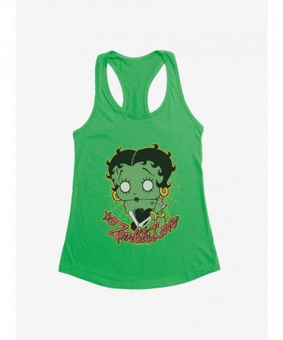 Betty Boop Zombie Inspired Girls Tank Top