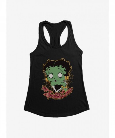 Betty Boop Zombie Inspired Girls Tank Top