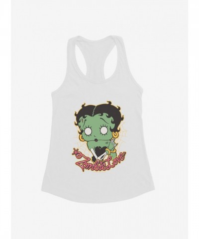 Betty Boop Zombie Inspired Girls Tank Top