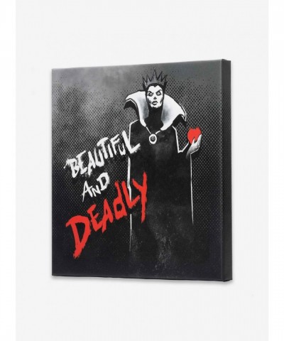 Disney's Evil Queen Canvas Art - Menacing 12" x 12" Wall Decor Made in USA