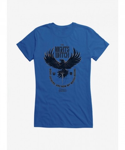 Game Of Thrones Night Watch Girls Junior T-Shirt