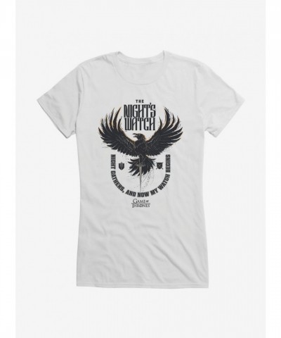 Game Of Thrones Night Watch Girls Junior T-Shirt