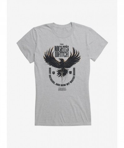 Game Of Thrones Night Watch Girls Junior T-Shirt