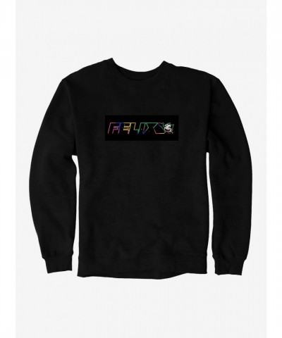Felix Cat Neon Space Hoodie for Men