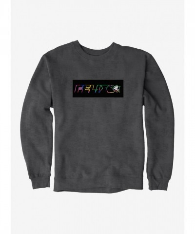 Felix Cat Neon Space Hoodie for Men