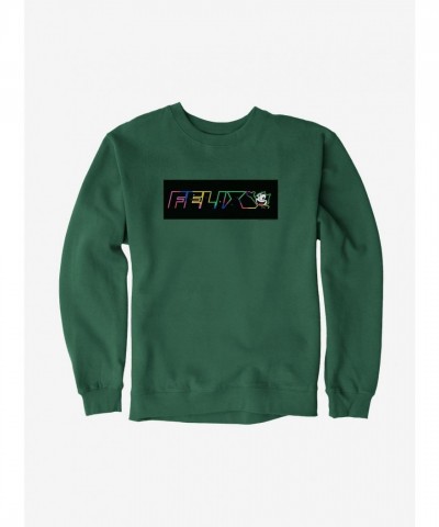 Felix Cat Neon Space Hoodie for Men