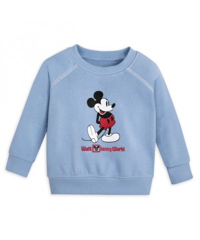 Mickey Mouse Vintage Sweatshirt for Baby - Walt Disney World Resort - Blue