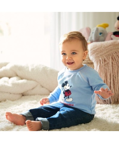 Mickey Mouse Vintage Sweatshirt for Baby - Walt Disney World Resort - Blue
