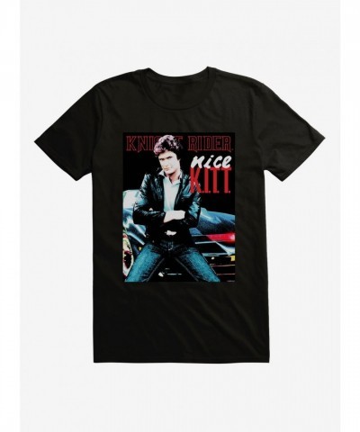 Knight Rider Inspired K.I.T.T. Lightweight Cotton Men's T-Shirt