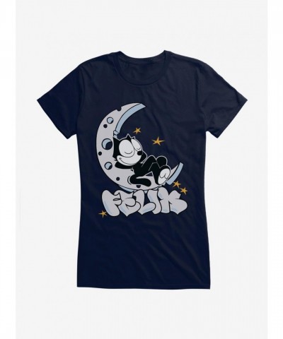 Felix The Cat Sweet Dreams Lightweight Tee for Girls