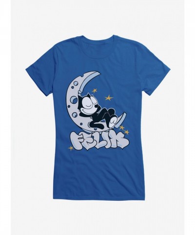 Felix The Cat Sweet Dreams Lightweight Tee for Girls