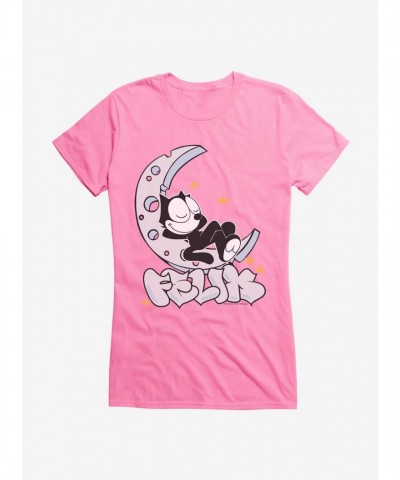 Felix The Cat Sweet Dreams Lightweight Tee for Girls