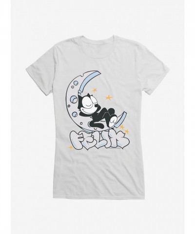 Felix The Cat Sweet Dreams Lightweight Tee for Girls