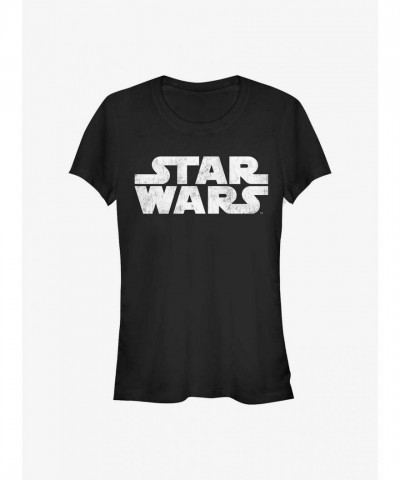 Star Wars Minimalist Logo Junior Girls T-Shirt