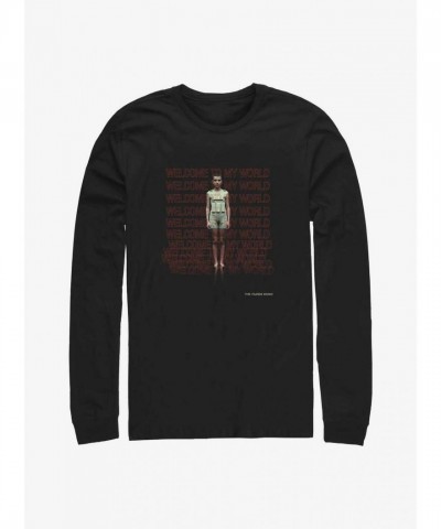 Stranger Things Inspired Long Sleeve T-Shirt - Men's Black Cotton Tee