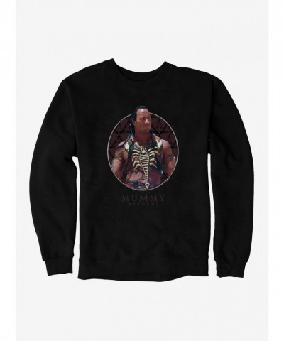 Mummy Scorpion King Warlord Unisex Sweatshirt - Black