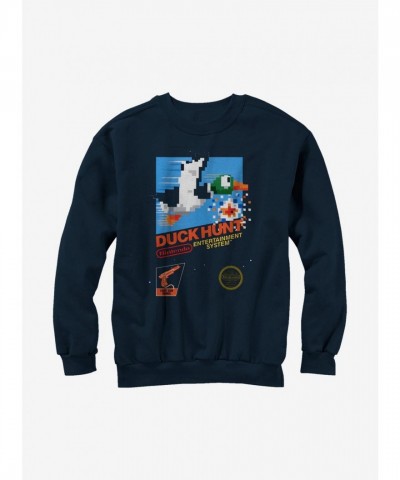 Nintendo NES Duck Hunt Navy Blue Unisex Sweatshirt