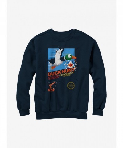 Nintendo NES Duck Hunt Navy Blue Unisex Sweatshirt