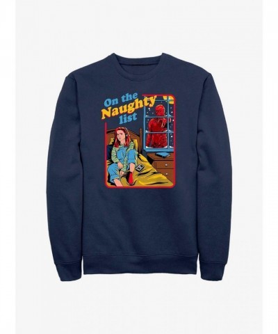 Stranger Things Max Naughty List Men's Sweatshirt - Blue