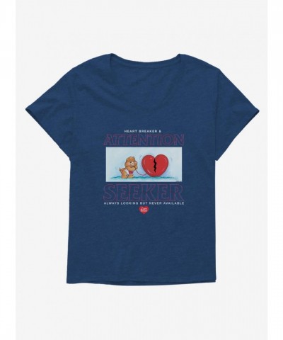 Care Bears Tenderheart Attention Seeker Tee for Plus Size Women