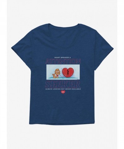 Care Bears Tenderheart Attention Seeker Tee for Plus Size Women