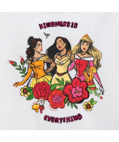 Disney Kindness Princesses Aurora, Belle, Pocahontas Girls T-Shirt