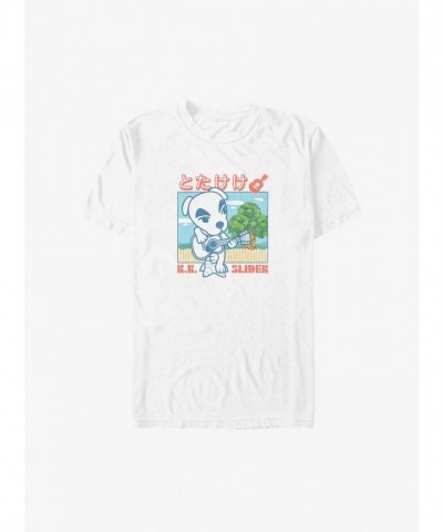 Nintendo K.K. Slider Guitar Big & Tall T-Shirt - Unisex White