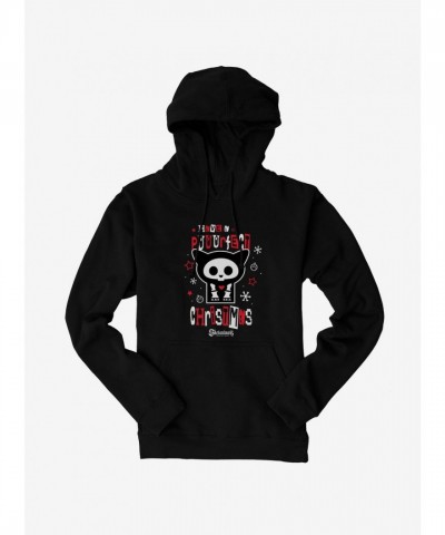 Skelanimals Perfect Christmas Unisex Hoodie - Black