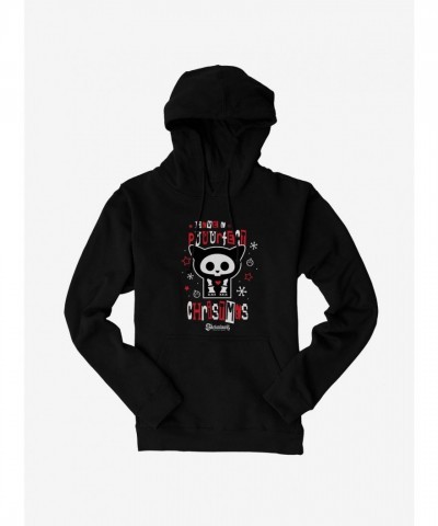 Skelanimals Perfect Christmas Unisex Hoodie - Black