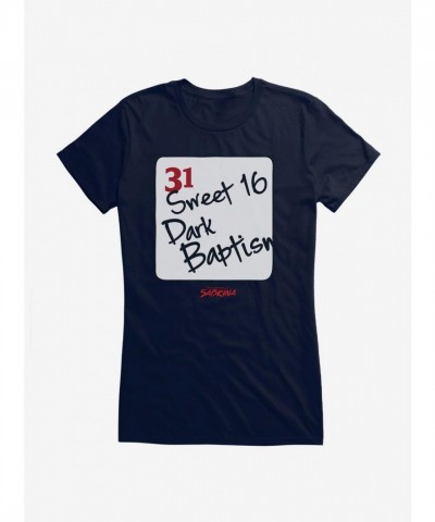 Chilling Adventures Sabrina Baptism Graphic Tee for Girls