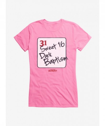Chilling Adventures Sabrina Baptism Graphic Tee for Girls