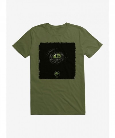 Jurassic World Haunted Eye Men's Lightweight Cotton T-Shirt