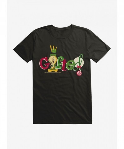 Looney Tunes Holiday Tweety Bird Men's Cotton T-Shirt