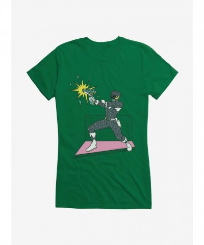 Mighty Morphin Power Rangers Black Ranger Tee for Girls