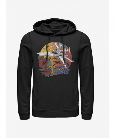 Star Wars Skywalker Punch It Hoodie - Men's Black Cotton Blend