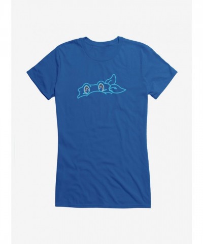 Teenage Mutant Ninja Turtles Leonardo Neon Light Girls T-Shirt