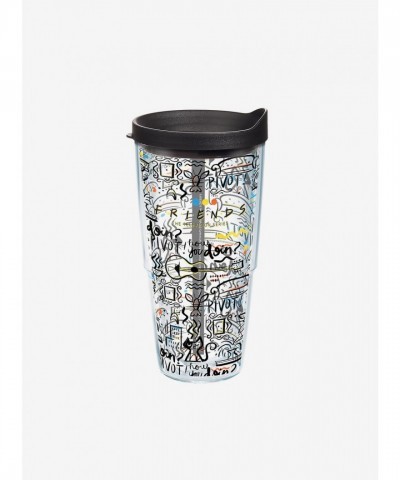 Tervis Friends Pattern 24oz Insulated Tumbler with Lid