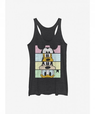 Disney Girls Crewneck Tank Top in Black