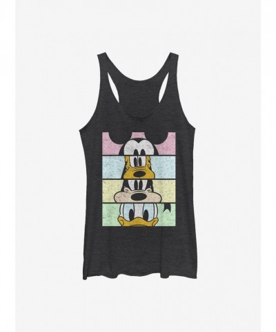 Disney Girls Crewneck Tank Top in Black