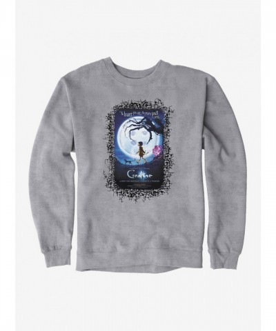 Coraline Moon Silhouette Unisex Sweatshirt