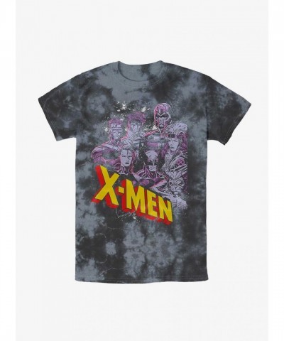 Marvel X-Men Retro Team Tie-Dye Tee - Unisex Multi