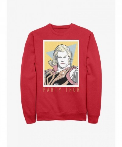 Marvel What If Classic Red Thor Hoodie for Men