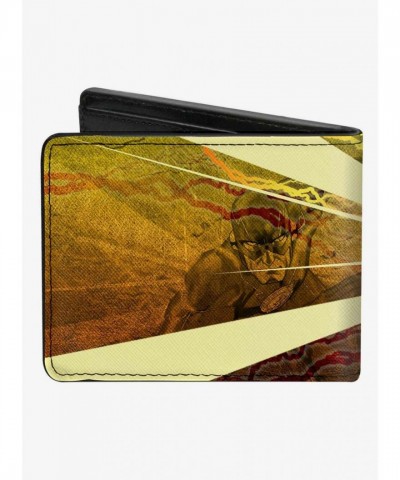 DC Comics The Flash Bifold Wallet in Premium Vegan Leather - Men's Edition