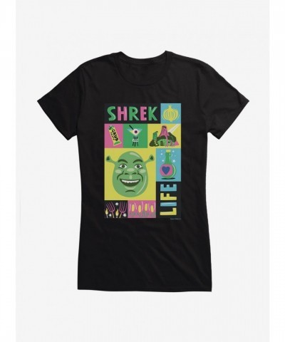 Shrek Life Girls T-Shirt - Lightweight Cotton Junior Tee