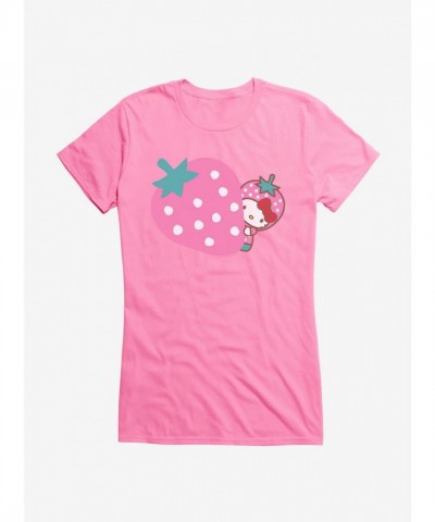 Hello Kitty Strawberry Graphic Tee for Girls