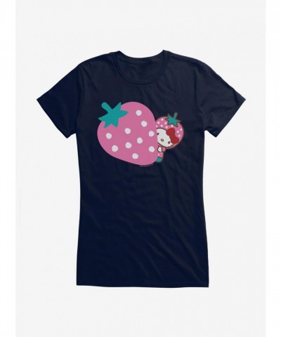 Hello Kitty Strawberry Graphic Tee for Girls